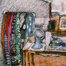 Dresser with Scarves