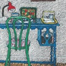 Blue Table, Green Chair